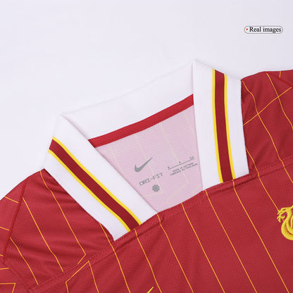 Liverpool Hemma Fotbollströja CHIESA #14 2024/25 Premium - UCL