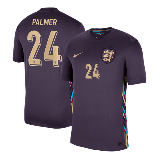England Borta Fotbollströjor PALMER #24 Euro 2024
 Premium