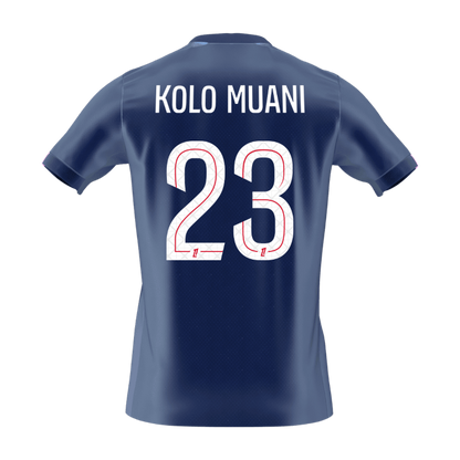KOLO MUANI #23 PSG Tröja 2025/26 Hemma Premium Mörkblå