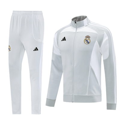 Real Madrid Hemma Träningsset (Jacka+Byxor) 
 2025/26 Grå