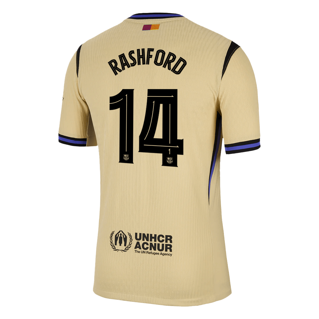 RASHFORD #14 Barcelona Tröja 2025/26 Borta Autentisk - UCL