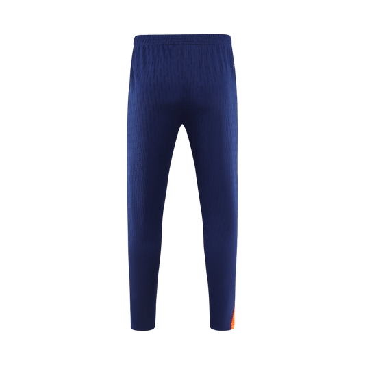 Barcelona Tröja & Träningsset(Jacka+Byxor) 2025/26 Black&Orange Barn-1