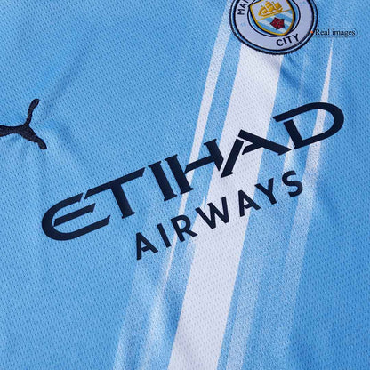 Manchester City Hemma Tröja 2025/26 
Fotbollssats Barn