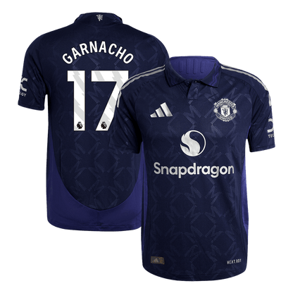 Manchester United Borta Fotbollströja GARNACHO #17 2024/25 Autentisk