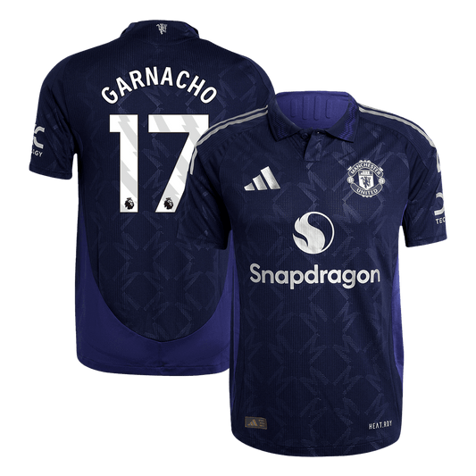 Manchester United Borta Fotbollströja GARNACHO #17 2024/25 Autentisk