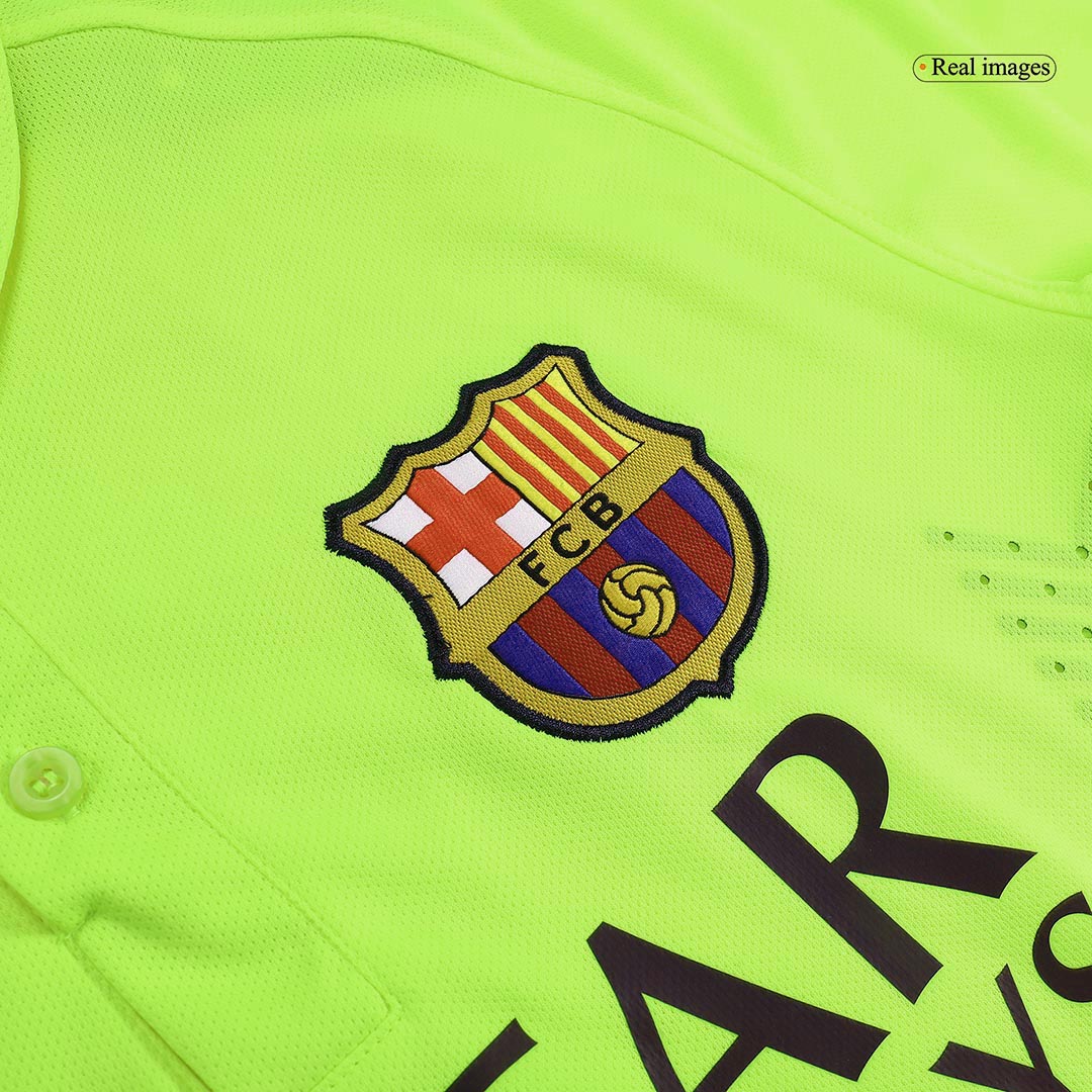 Retro Barcelona Tredjeställ Fotbollströja MESSI #10 2014/15