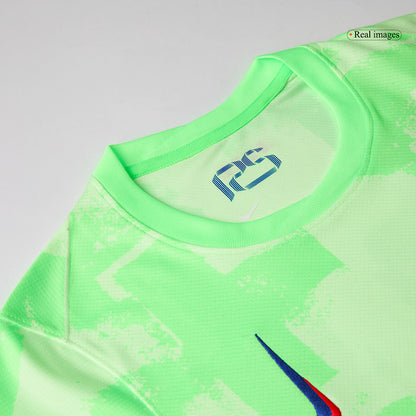 Barcelona Tredjeställ Fotbollströja GAVI #6 2024/25 Premium - UCL