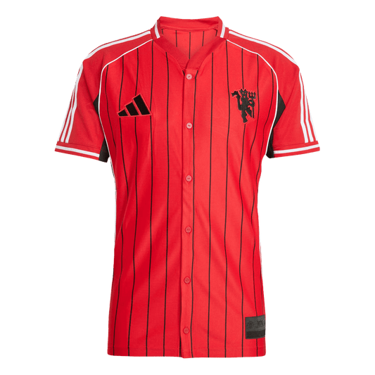 Manchester United Tröja 2025/26 US Baseballtröja