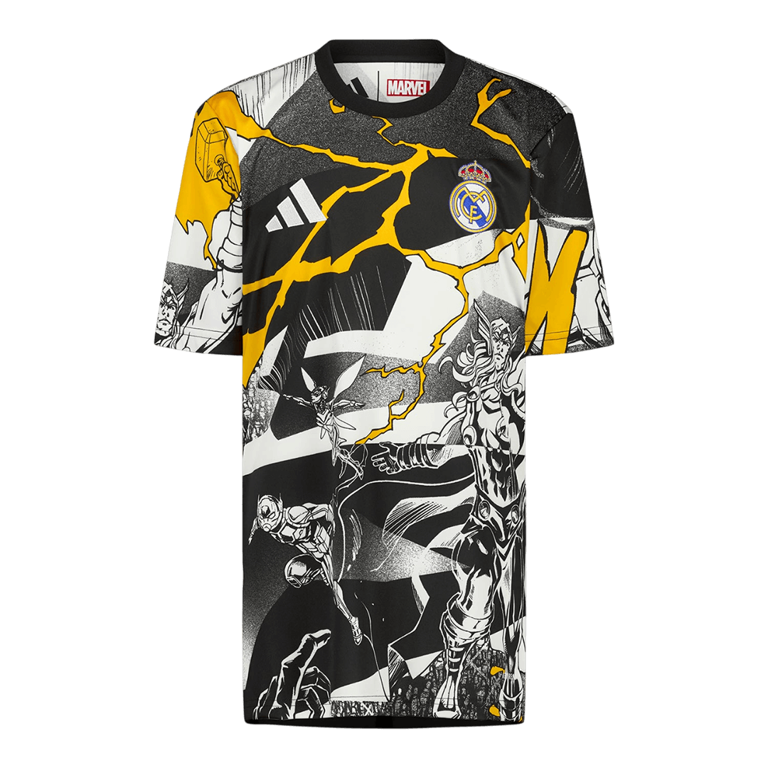 Real Madrid Tröja 2025/26 Svart & Vitt