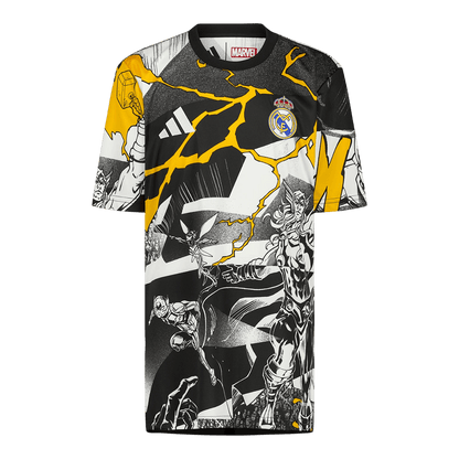 Real Madrid Tröja 2025/26 Svart & Vitt