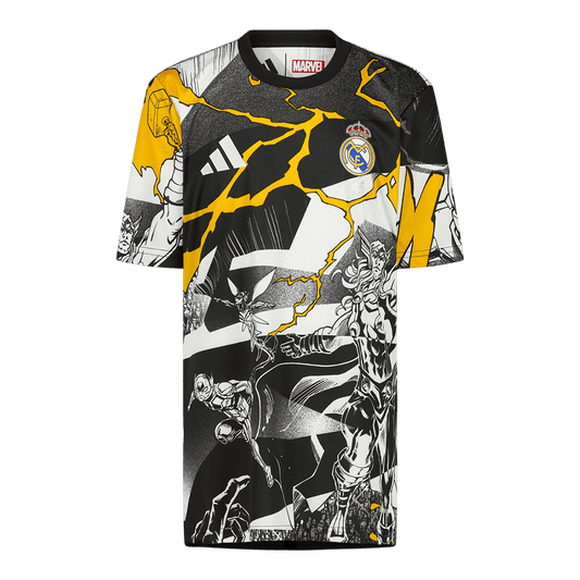 Real Madrid Tröja 2025/26 Svart & Vitt