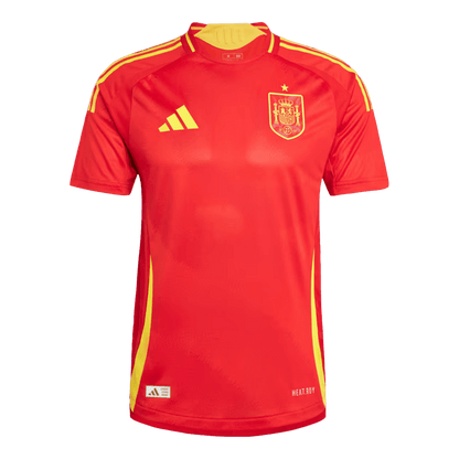 Spanien Hemma Fotbollströjor Euro 2024 Autentisk