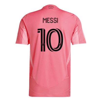 Inter Miami CF Hemma Fotbollströja MESSI #10 2025 Autentisk