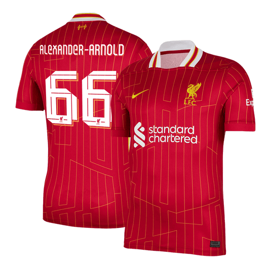 Liverpool Hemma Fotbollströja ALEXANDER-ARNOLD #66 2024/25 Premium - UCL
