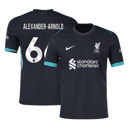 Liverpool Borta Fotbollströja ALEXANDER-ARNOLD #66 2024/25 Autentisk