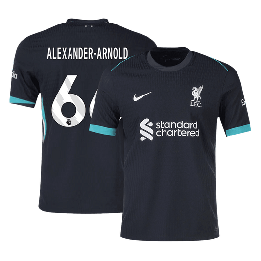 Liverpool Borta Fotbollströja ALEXANDER-ARNOLD #66 2024/25 Autentisk