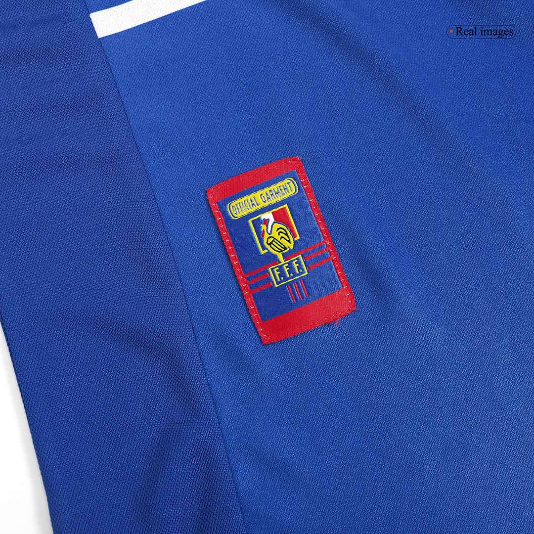 Retro Frankrike Hemma Fotbollströjor 1998