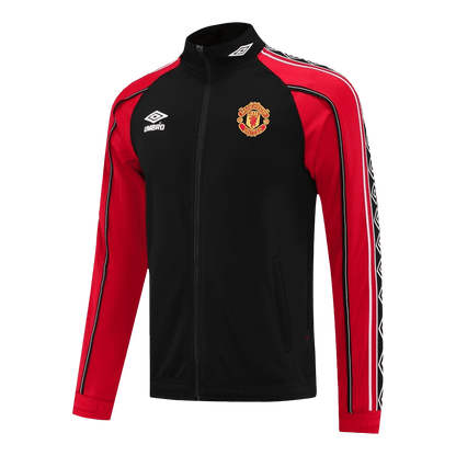 Manchester United Träningsset (Jacka+Byxor) 2025/26 Röd & Svart