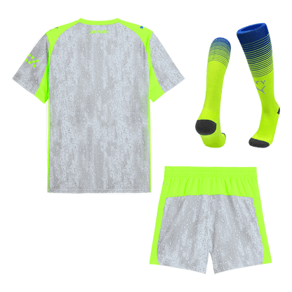 Manchester City Tröja Tredjeställ 2025/26 Grå-16