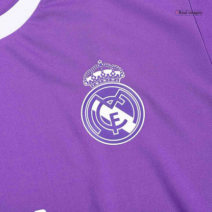 Retro Real Madrid Borta Fotbollströja BENZEMA #9 2016/17 långärmad