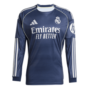 Real Madrid Tröja långärmad 2025/26 Borta