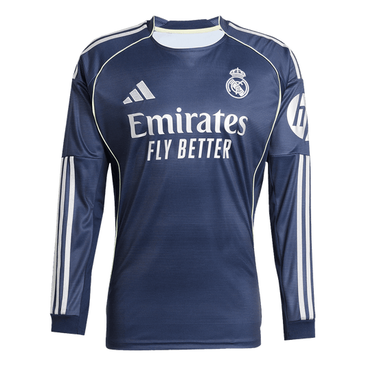 Real Madrid Tröja långärmad 2025/26 Borta