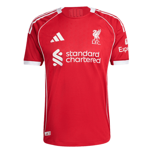 VIRGIL #4 Liverpool Tröja 2025/26 Hemma Autentisk