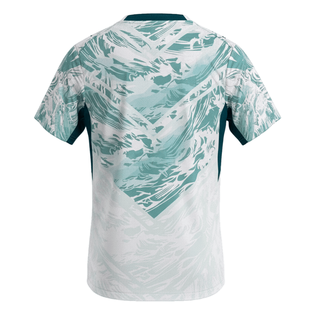 Portugal Tröja 2026 Borta White&Green-3