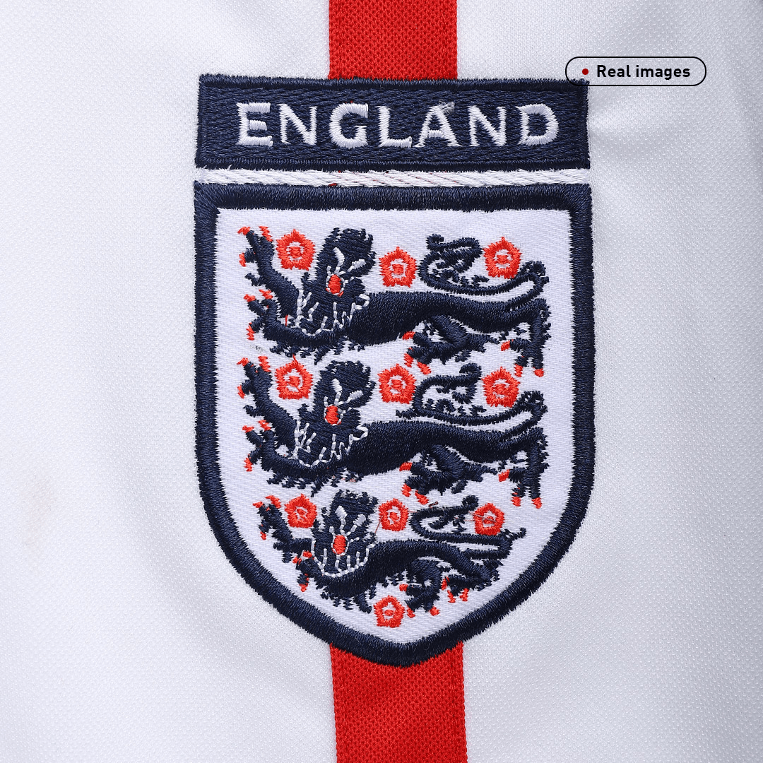 SCHOLES #8 England Hemma Fotbollströjor 2002 Retro