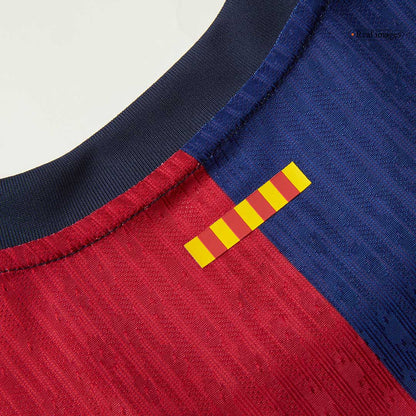 Barcelona Hemma Fotbollströja 2024/25 Autentisk