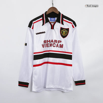 Retro Manchester United Hemma Fotbollströja 1963 långärmad