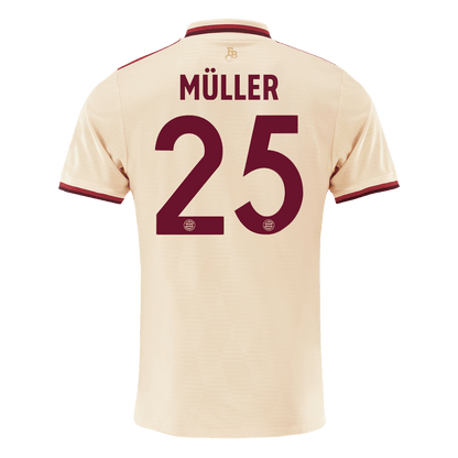 Bayern Munich Tredjeställ Fotbollströja MÜLLER #25 2024/25 - UCL
