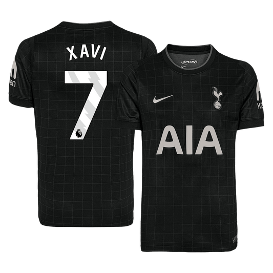 Tottenham Hotspur Tröja XAVI #7 2025/26 Borta Svart