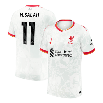 Liverpool Tredjeställ Fotbollströja M.SALAH #11 2024/25