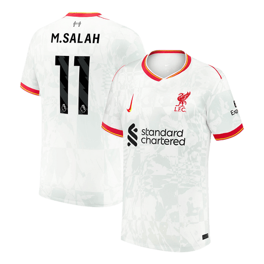 Liverpool Tredjeställ Fotbollströja M.SALAH #11 2024/25