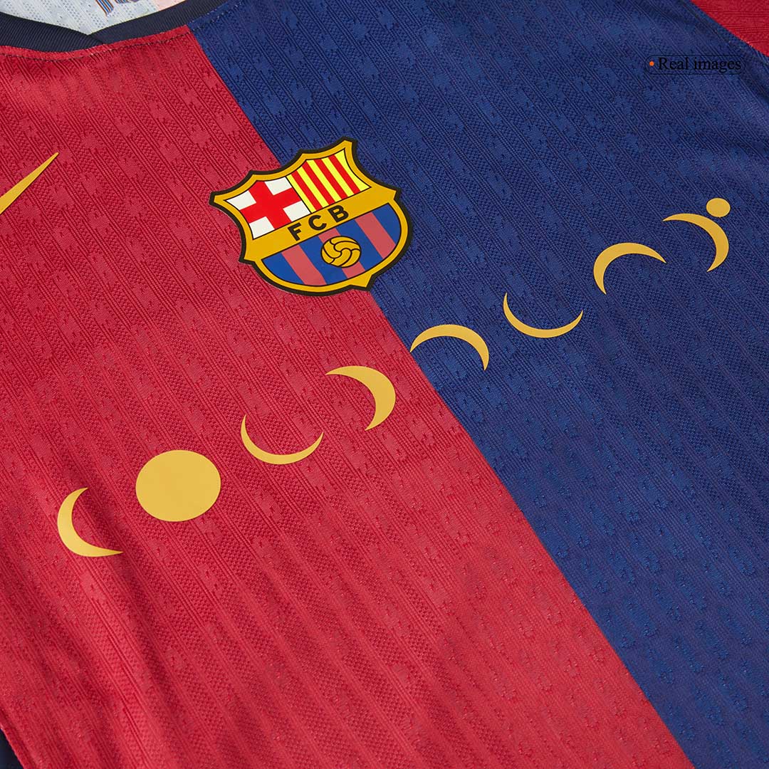 Barcelona Hemma Fotbollströja 2024/25 Autentisk