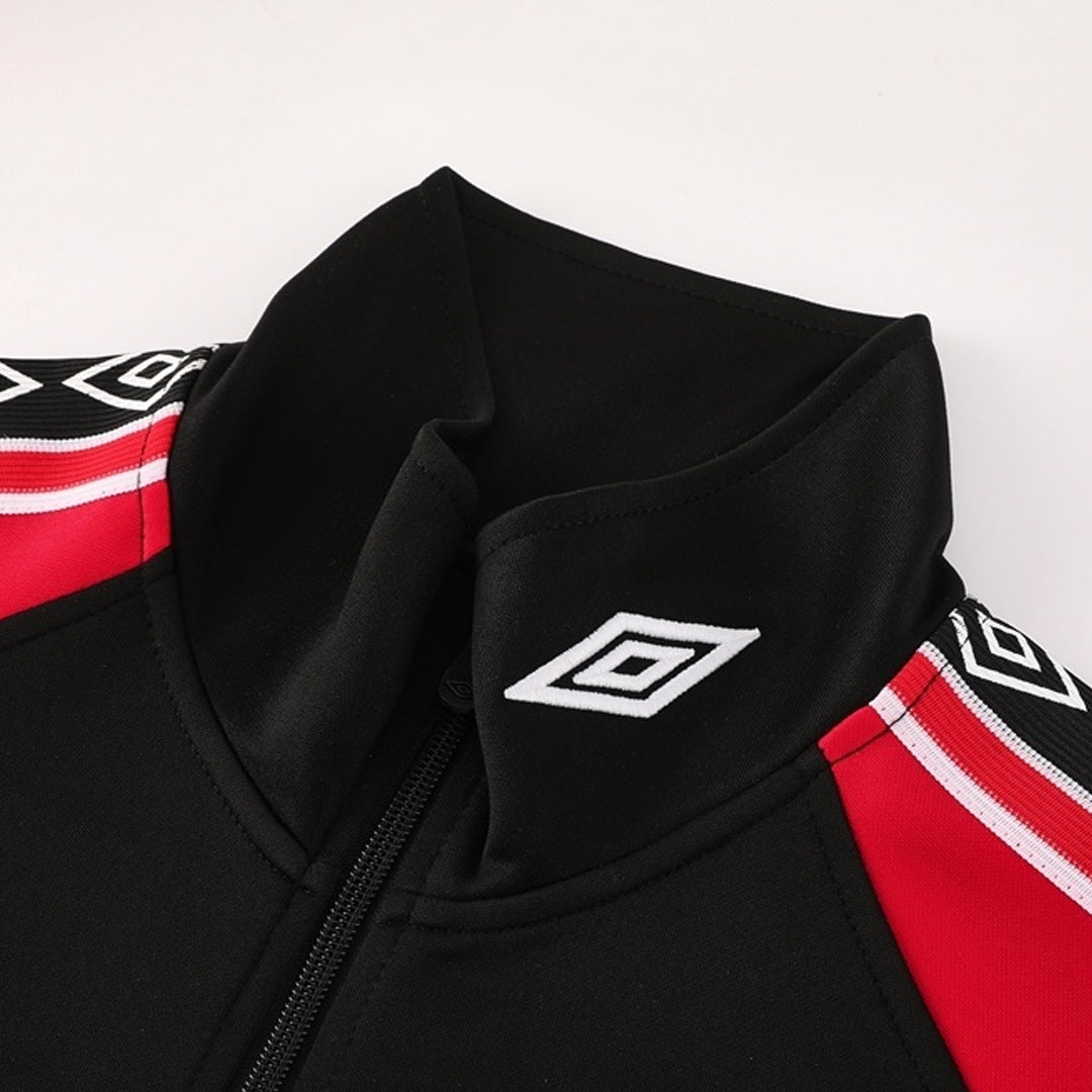 Manchester United Träningsset (Jacka+Byxor) 2025/26 Röd & Svart
