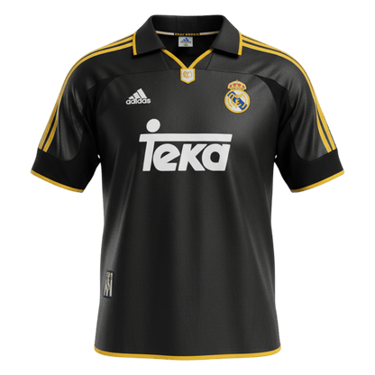 Real Madrid Bortatröja 1999/01 Retro
 Svart