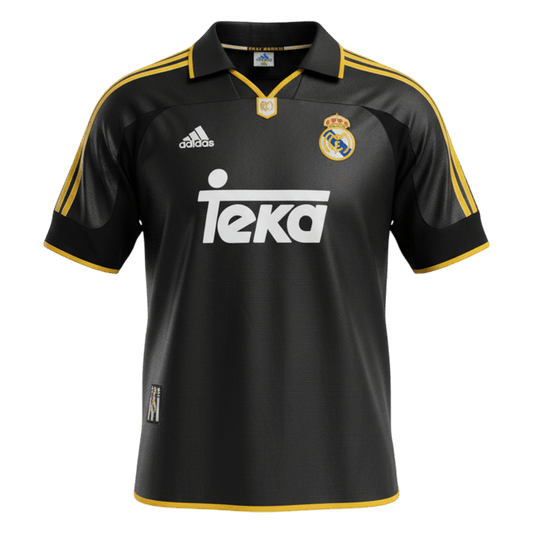 Real Madrid Bortatröja 1999/01 Retro
 Svart