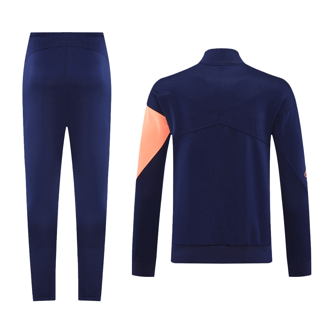 Barcelona Träningsset (Jacka+Byxor) 2025/26 Navy&Orange