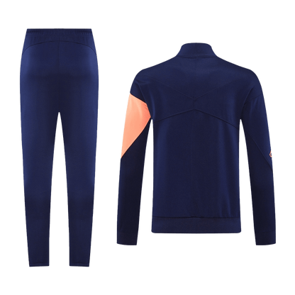 Barcelona Träningsset (Jacka+Byxor) 2025/26 Navy&Orange