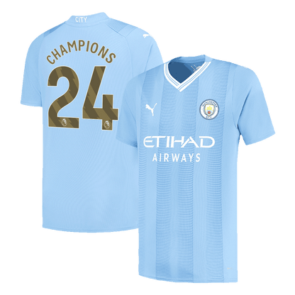 Manchester City Hemma Fotbollströja CHAMPIONS #24 2023/24