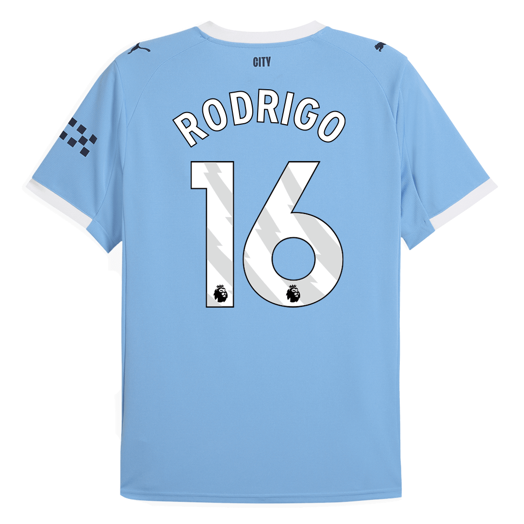 RODRIGO #16 Manchester City Hemma Tröja 2025/26