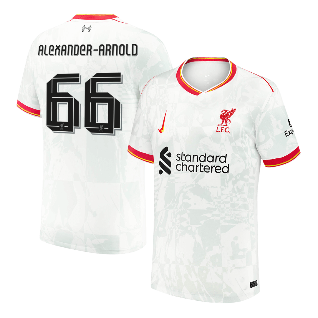 Liverpool Tredjeställ Fotbollströja ALEXANDER-ARNOLD #66 2024/25 - UCL