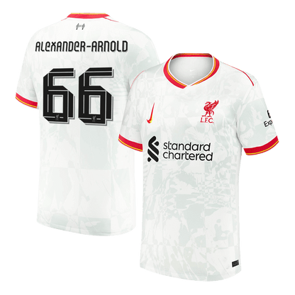 Liverpool Tredjeställ Fotbollströja ALEXANDER-ARNOLD #66 2024/25 - UCL