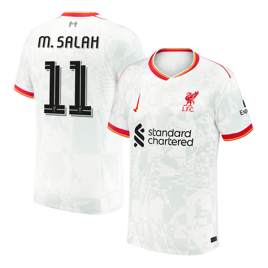 Liverpool Tredjeställ Fotbollströja M.SALAH #11 2024/25 - UCL