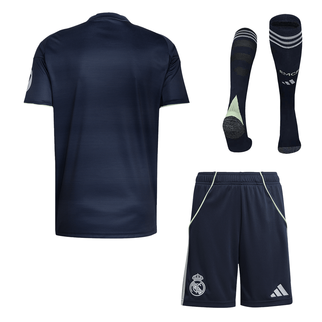 Real Madrid Tröja Bortaställ 2025/26 Mörkblå