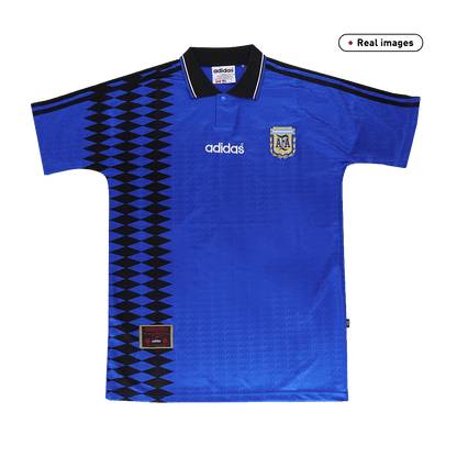 #10 Argentina Borta Fotbollströjor 1994 Retro