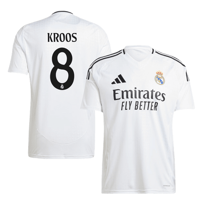 Real Madrid Hemma Fotbollströja KROOS #8 2024/25