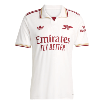 Arsenal Tröja 2025/26 Tredje Vit